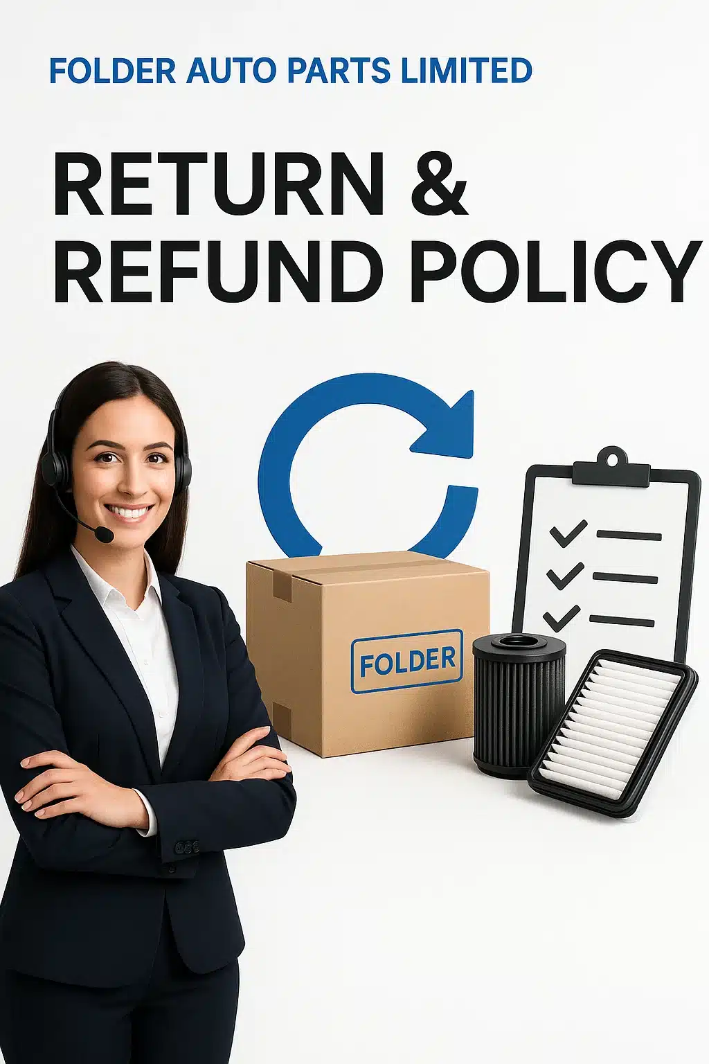 Return & Refund Policy – Folder Auto Parts Limited