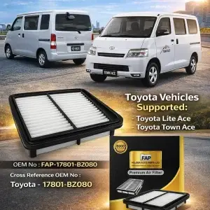 Premium Air Filter Toyota Lite Ace OEM FAP-17801-BZ080