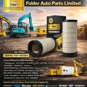 Premium Air Filter FAP-AF25384 for heavy duty vehicles