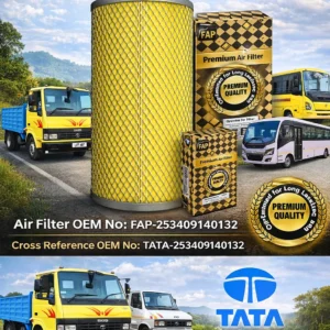 Premium Air Filter FAP-253409140132 for TATA-LP-407