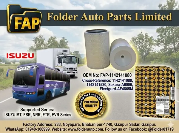 Premium Air Filter FAP-1142141080 for ISUZU FSR Truck
